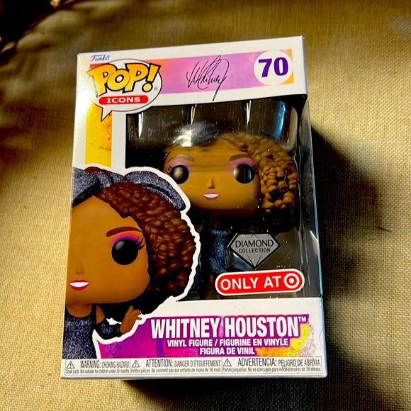 New Funko Pop Whitney Houston Collectable - Picture 1 of 2